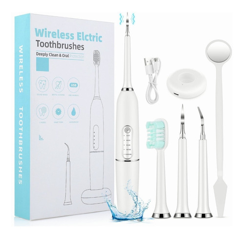 Mini Limpiador De Dientes Eléctrico, Limpiador Dental Con Hi