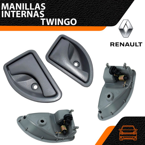 Manilla Interna Renault Twingo Izquierda - Etr Colombiana