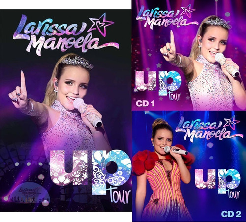 Dvd + 2 Cds Larissa Manoela Up Tour - Pronta Entrega!