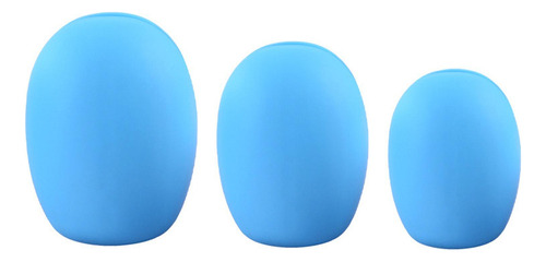 3 Piezas De Funda Protectora De Silicona Para Brochas De