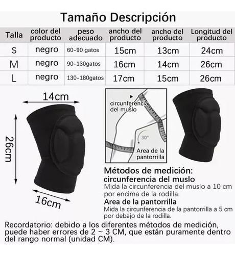 Wpd 1 Par De Rodilleras Deportivas Para Baloncesto,