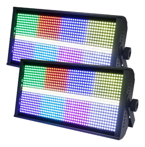 12 Strobo Atomic 1000w Led 960bm Rgbw Dmx Balada+case