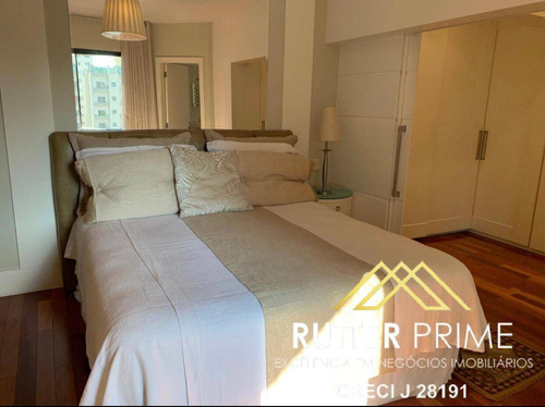 Imagem 11 de 15 de Apartamento Em Moema, Com 4 Dormitórios Mobiliados, 273 M². - 1100