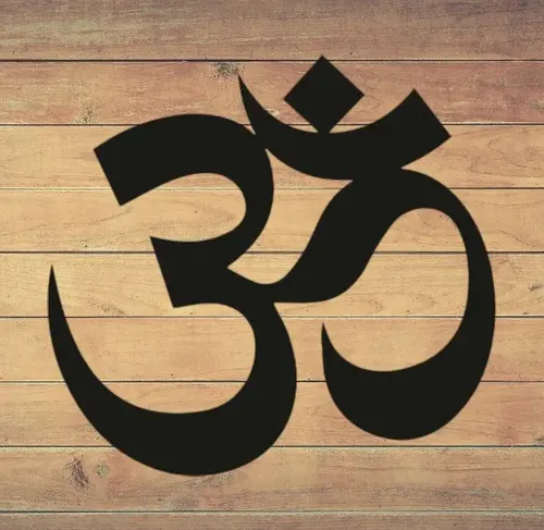 Mandala Mantra Om Aum Mdf 3mm 30cm Decorativo | Parcelamento sem juros