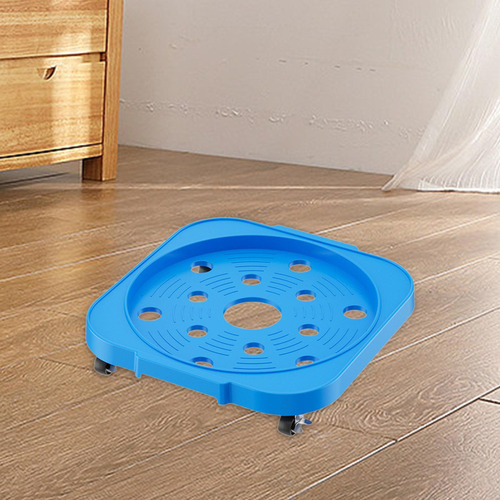 Soporte Móvil For Tanques De Gas Con Base Resistente Azul Y
