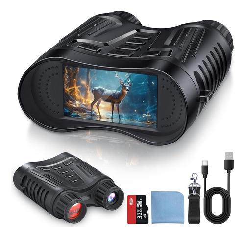 Gafas De Visión Nocturna 4k Infrarrojas 3.2 Con 32 Gb