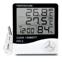 Comprar Termohigrómetro Digital Htc-2 Higrometro Termometro Reloj