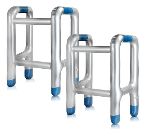 2 Piezas Andador Inflable Juguete Inflable Andador Inflable