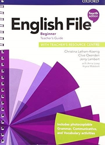 English File Beginner (4th.edition) - Teacher's Book + Teach
