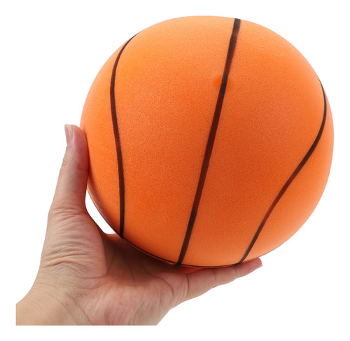 Pu De Basquete Silencioso Orange Quiet Ball Altamente Elásti