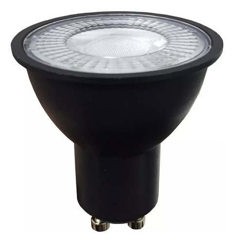 Dicro 7w Negra Led Frio Eco Negra Macroled