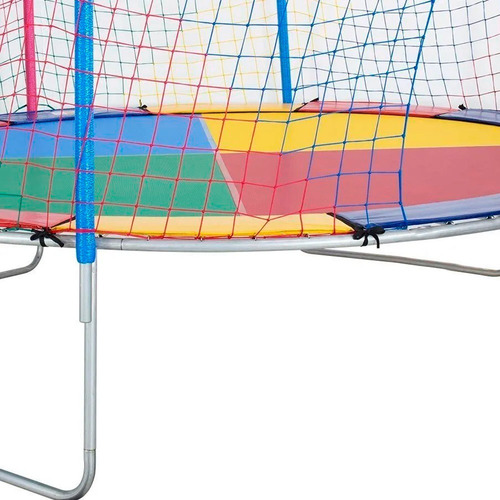 Cama Elástica 3,05m Chicoplay Lona Colorida