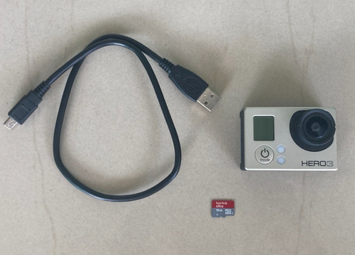 Gopro Hero 3 Silver Prateado