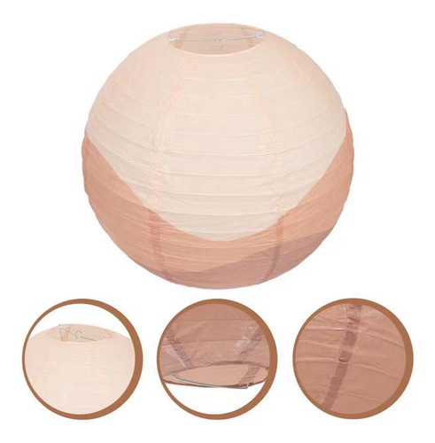 Pingente Pendurado Lâmpada Sombra Artesanal 40cm/15.75 Rosa