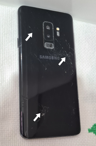 Samsung Galaxy S9+ Plus 128gb Sm-g9650 Usado ( Com Defeitos) Cinza-titânio (Usado)