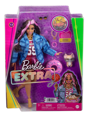 Barbie Extra Muñeca Jersey De Basquetbol