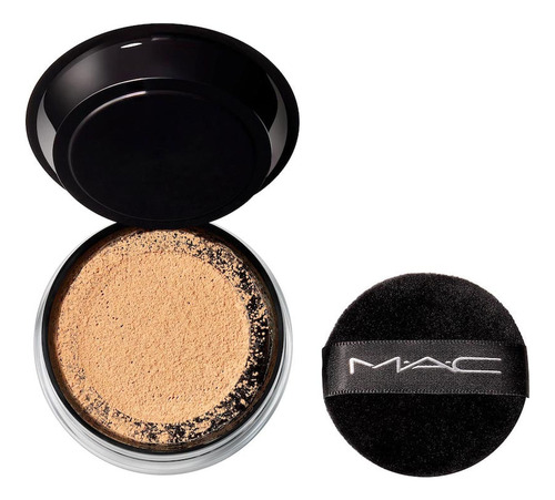 Base de maquiagem em pó MAC Cosmetics Studio Fix Studio Fix Pro Set + Blur Pó Solto Studio Fix Pro Set + Blur tom medium deep