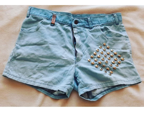 Short Celeste Mujer Talla 38