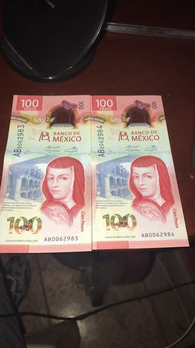Billete De 100 Sor Juana Ab