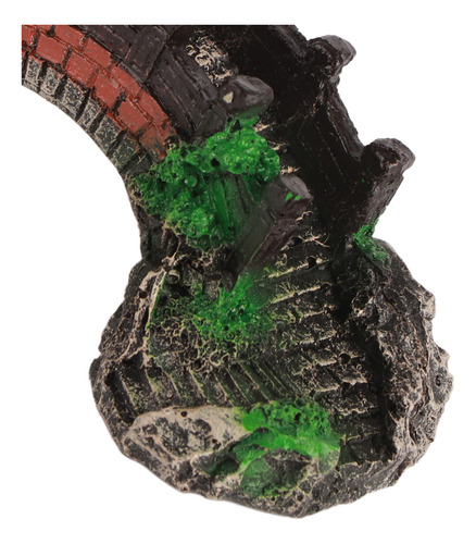 Simulación De Acuario De Pecera De Landscaping Rockery Bridg