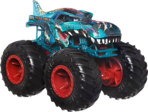 Set Toy Monster Trucks Hot Wheels Fang Frenzy 1:64 Paquete D
