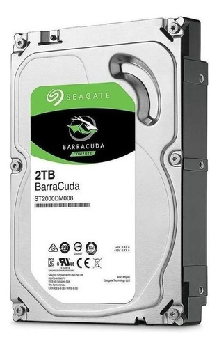Disco Duro 3.5 Seagate 2tb 5400 Rpm 256mb Barracuda St2000d