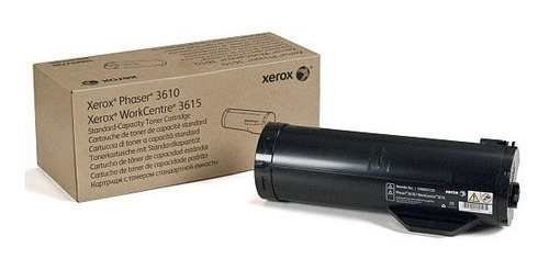 Tóner Xerox 106r02721 Negro 5900 Páginas Phaser 3610