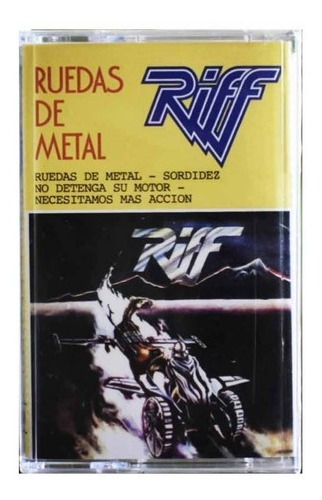 Riff Ruedas De Metal Cassette Nuevo Original Pappo&-.