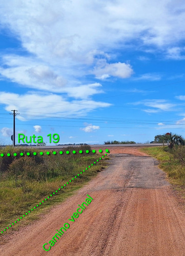 Vendo 5has De Campo Esquinero Triangular Con Titulos. Sobre Ruta 19 Km 17 Paraje Isla Negra Departamento De Rocha