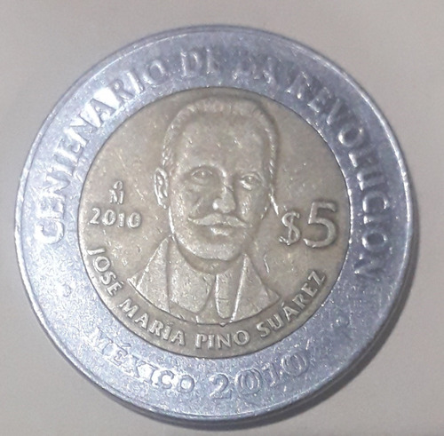 Moneda Jose Maria Pino Suarez 