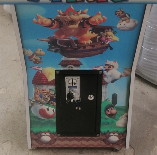 Base Pedestal Para Tablero Arcade Con Accesorio (Usado)