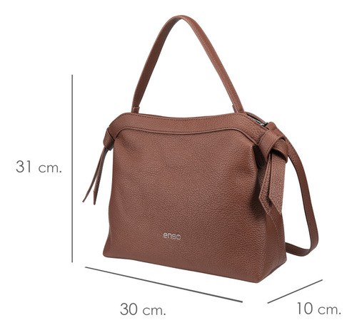 Bolsa Tote Enso Mujer Eb244106ttbu Café