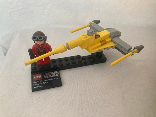 Lego Star Wars Naboo Starfighter De Set 9674 Original 1 Star Wars Naboo Starfighter (Usado)