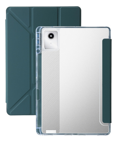 Funda De Piel Verde Oscuro Para Lenovo Tab M11/xiaoxin Pad 1