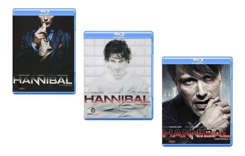 Colección Serie Hannibal Temporadas 1 ,2 Y 3 Bluray