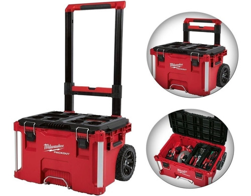 Caja De Herramientas Carro Organizador Milwaukee  48228426