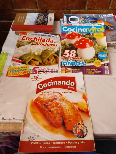 Lote De 3 Revistas De Cocina Cotidiana