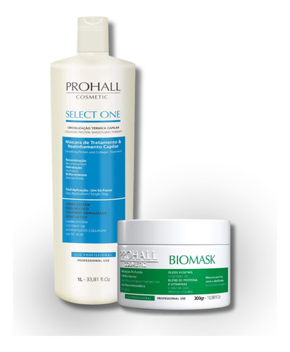Kit Prohall Select One Y Mascarilla Biomask