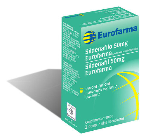 Sildenafil 50mgs 24 Comprimidos (bioequivalente Al Viagra)