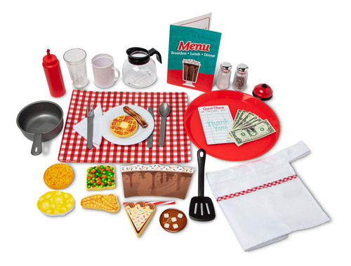 Set Comida Y Utensilios De Cocina Para Juego De