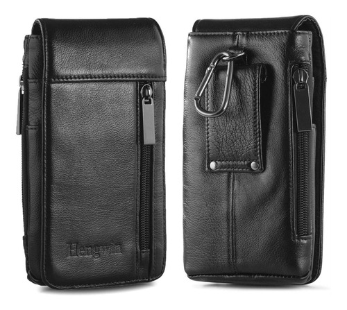 Leather Phone Holster Para With iPhone 12 Pro Max Case Belt