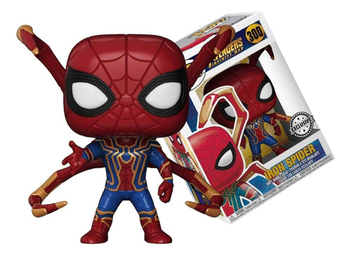 Figura Funko Iron Spider 300 Marvel Avengers Más Personajes