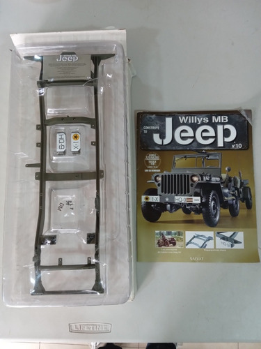 Colección Construye Tu Jeep - Willys Mb #10 Salvat.