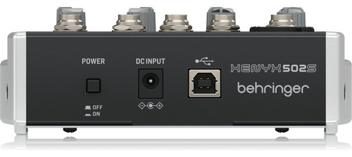 Mezcladora Behringer Xenyx 502s Analoga 5 Entradas Msi