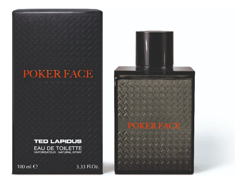 Perfume Importado Ted Lapidus Poker Face Edt 100 Ml