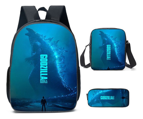 Mochila Godzilla Bag Mochila Monster For Estudiantes