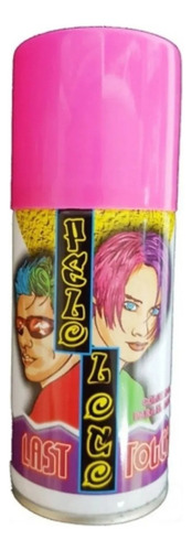 Pintura Temporal Color Para Cabello Halloween Disfraces 90g Tono Rosa