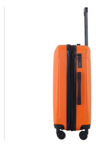 Valija Hummer Mediana 24puLG Abs Equipaje Maleta Amplia Color Naranja