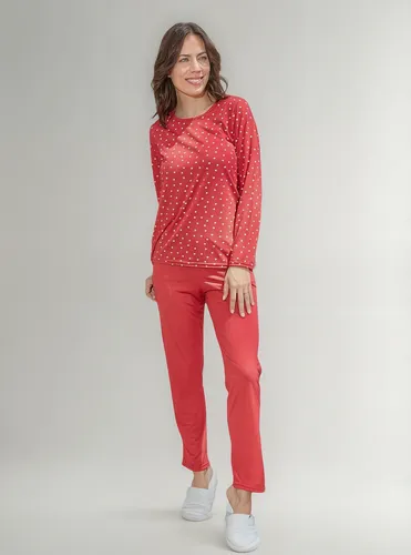 Pijama Invierno Algodón Combinado Talle Grandes Susurro 3623