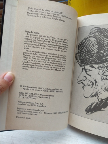 El Siglo De Luis Xlv Ll Voltaire (Usado)